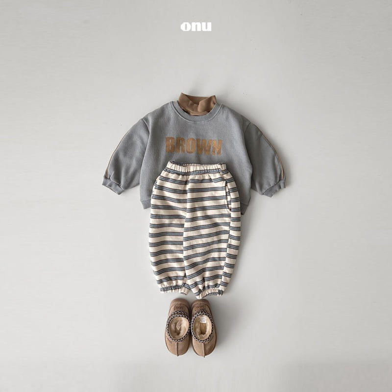 Onu - Korean Children Fashion - #childrensboutique - Macaron Fleece Jogger Pants - 9