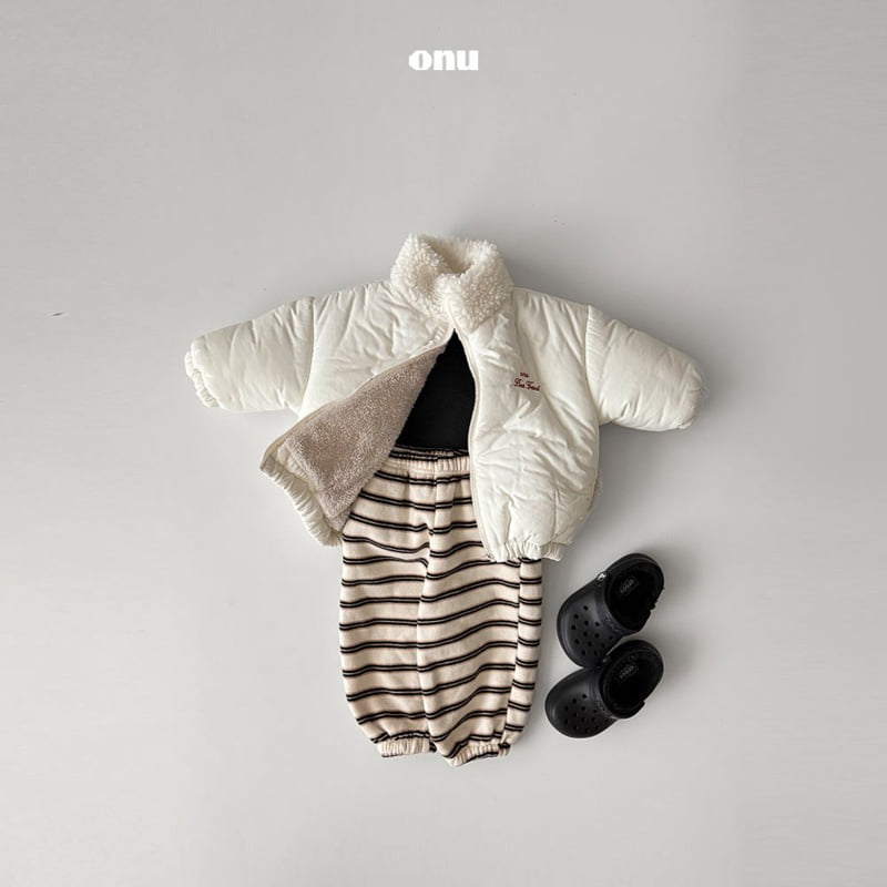 Onu - Korean Children Fashion - #designkidswear - Macaron Fleece Jogger Pants - 10