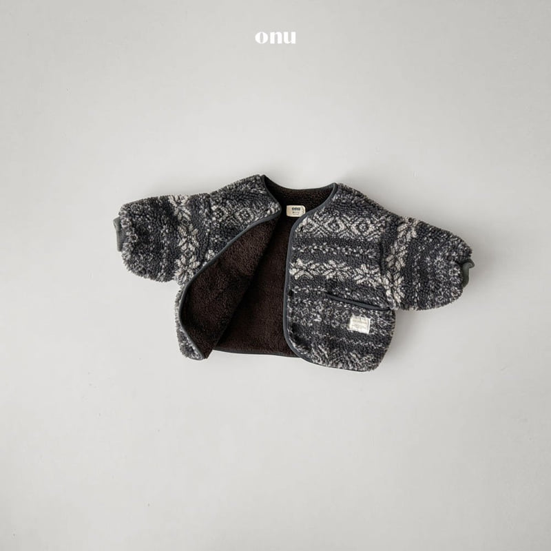 Onu - Korean Children Fashion - #designkidswear - Nordic Fleece Jacket - 3