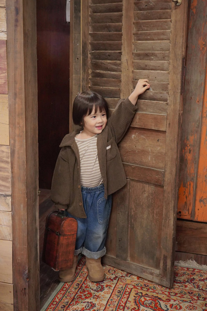 Onu - Korean Children Fashion - #discoveringself - Pocket Denim Pants - 11