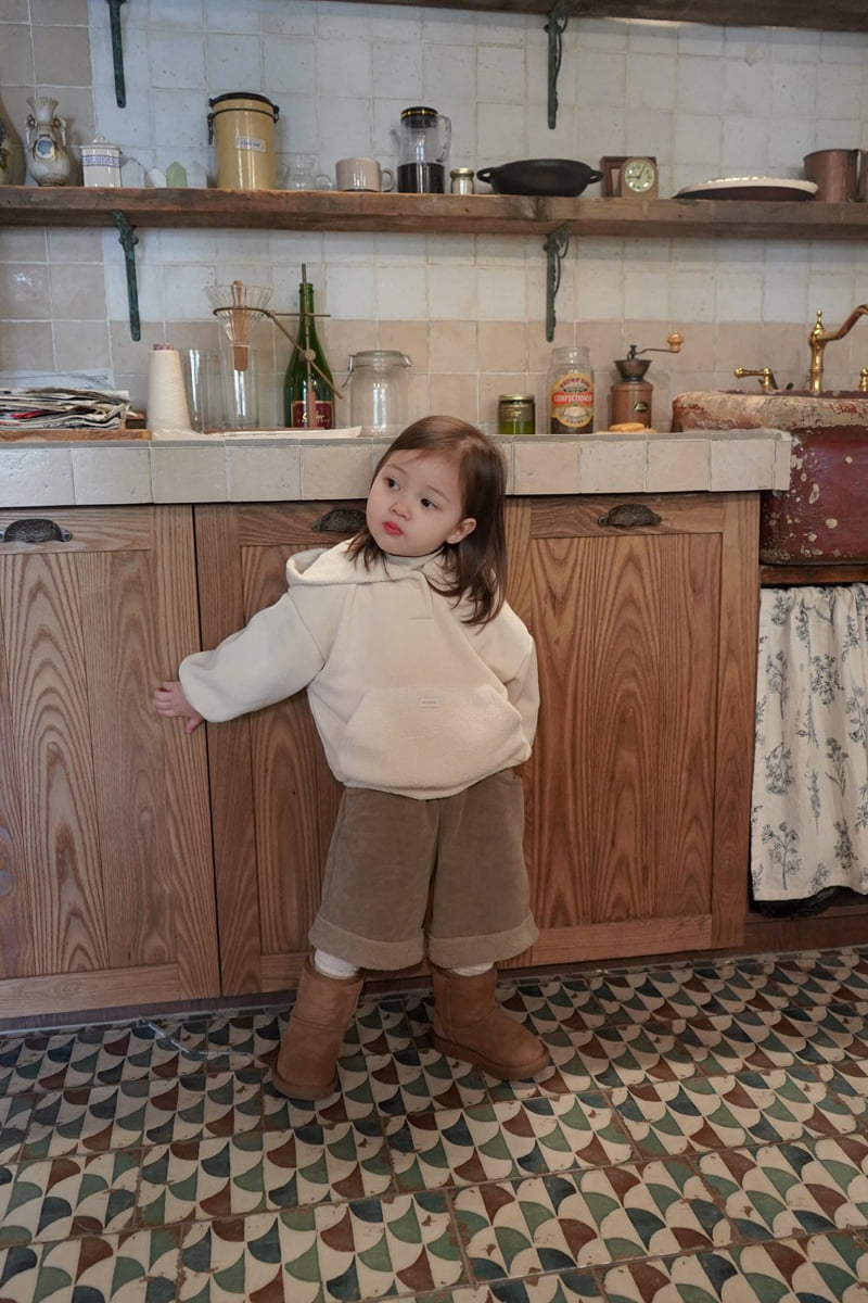 Onu - Korean Children Fashion - #discoveringself - Brushed Hoodie - 12