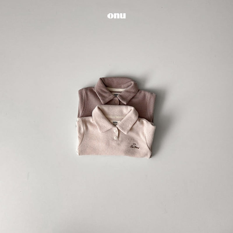 Onu - Korean Children Fashion - #discoveringself - Button Collar Tee - 7