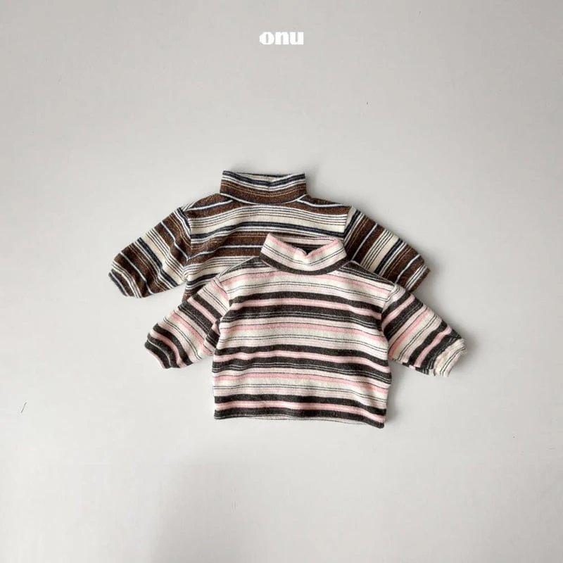 Onu - Korean Children Fashion - #discoveringself - Multiple Turtleneck Long Tee