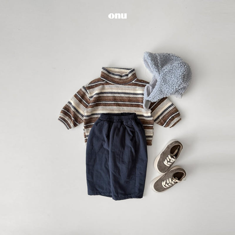 Onu - Korean Children Fashion - #fashionkids - Peach Cotton Pants - 8