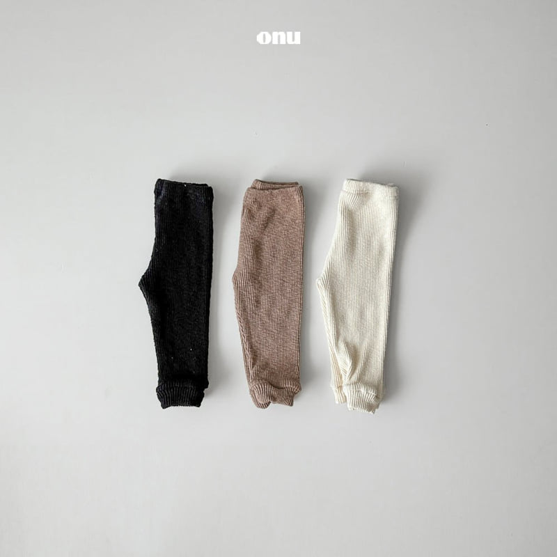 Onu - Korean Children Fashion - #fashionkids - Ribbed Leggings