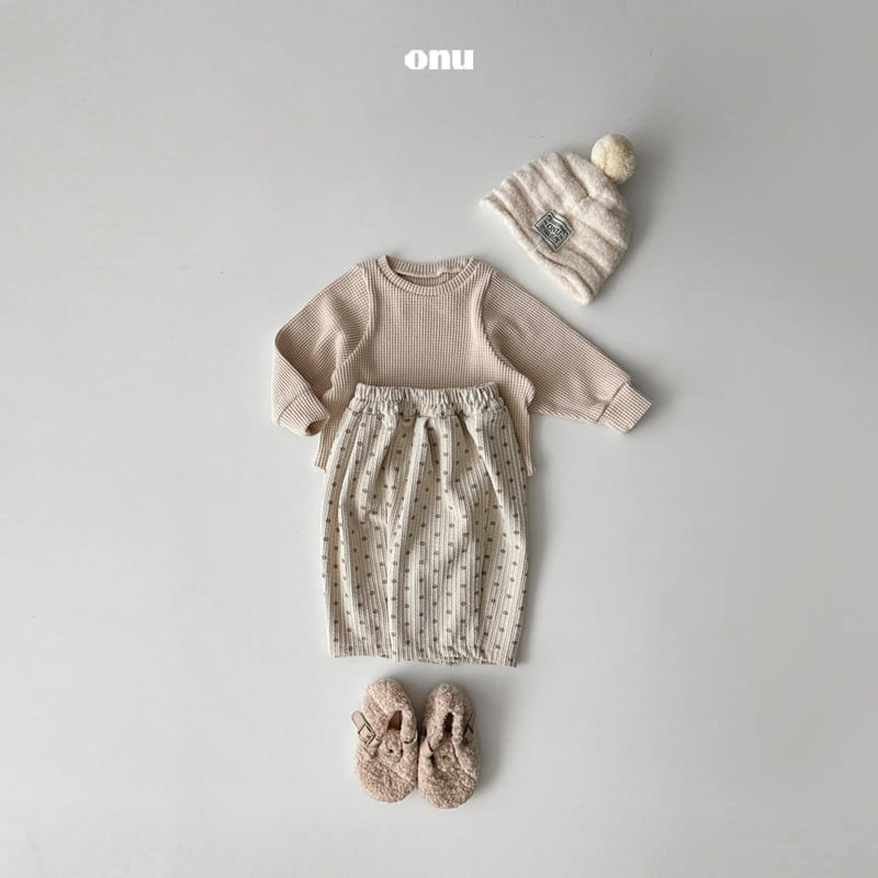 Onu - Korean Children Fashion - #fashionkids - Dot Corduroy Pants - 8