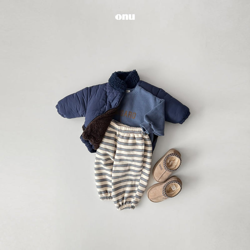 Onu - Korean Children Fashion - #fashionkids - Macaron Fleece Jogger Pants - 12