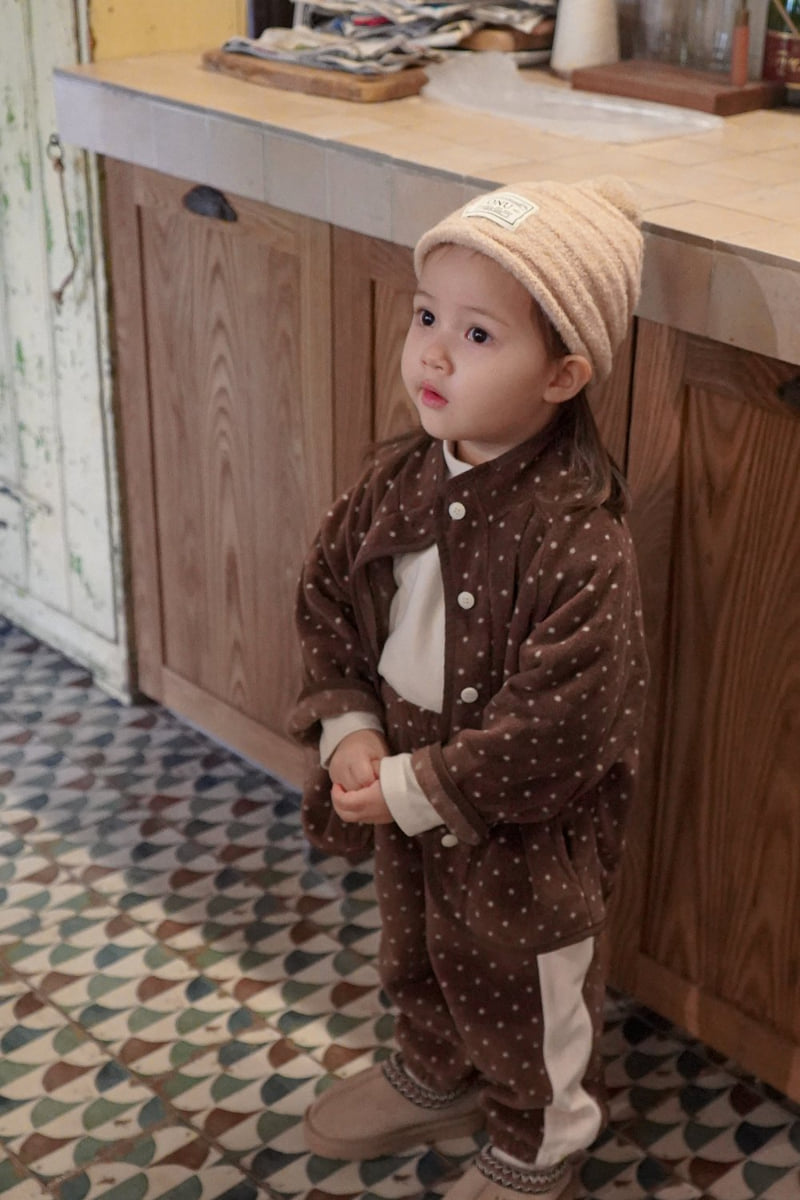 Onu - Korean Children Fashion - #kidsshorts - Half Dot Jogger Pants - 12