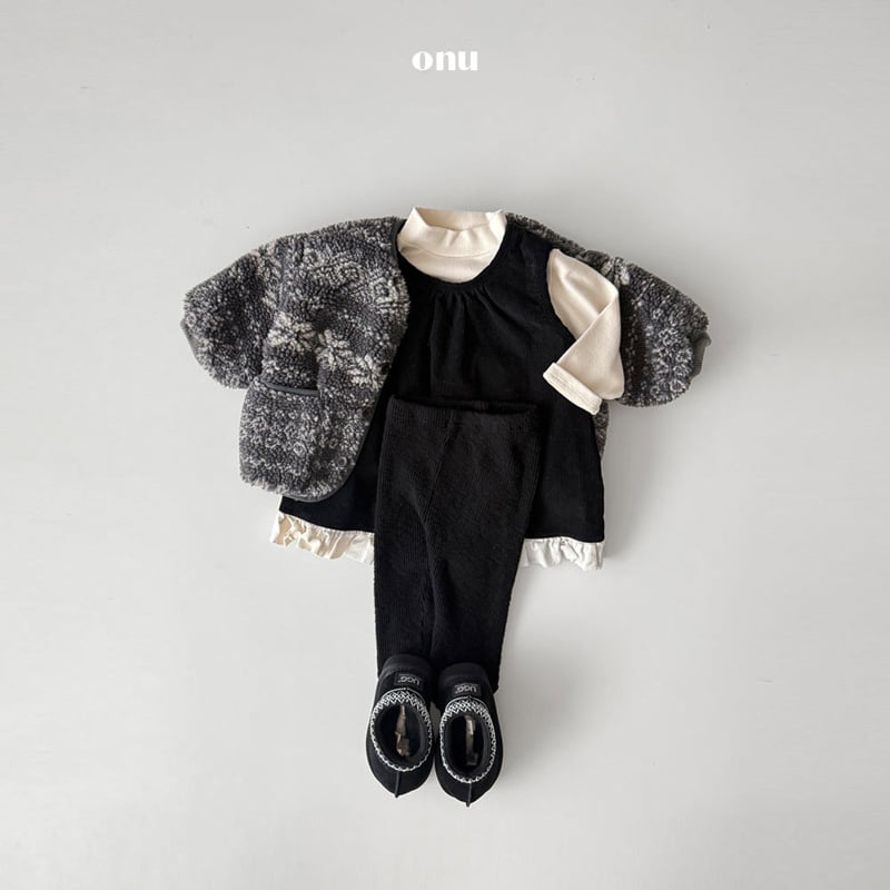 Onu - Korean Children Fashion - #kidsshorts - Nordic Fleece Jacket - 6