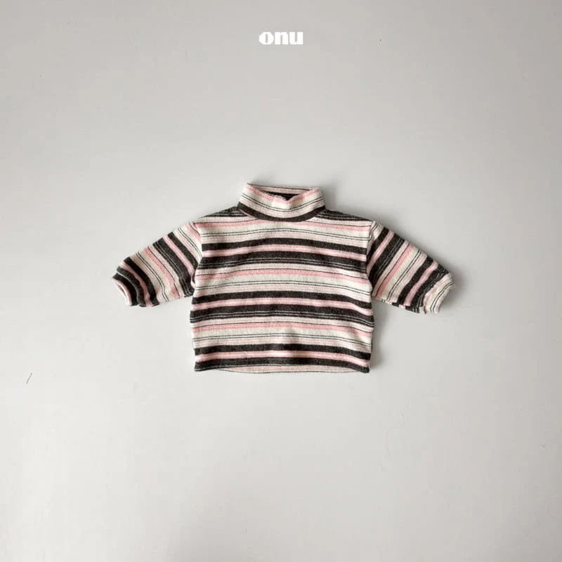 Onu - Korean Children Fashion - #kidsshorts - Multiple Turtleneck Long Tee - 3