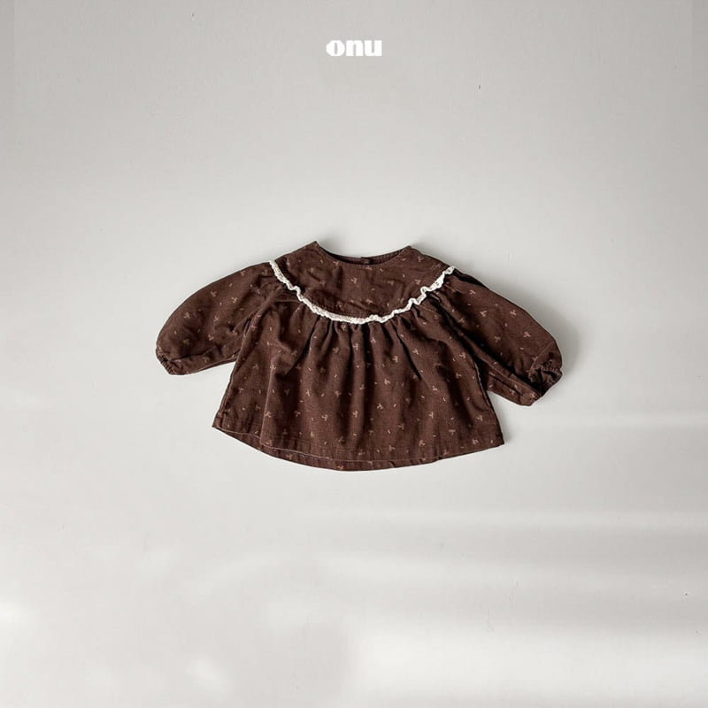 Onu - Korean Children Fashion - #kidsshorts - Lace Blouse - 4