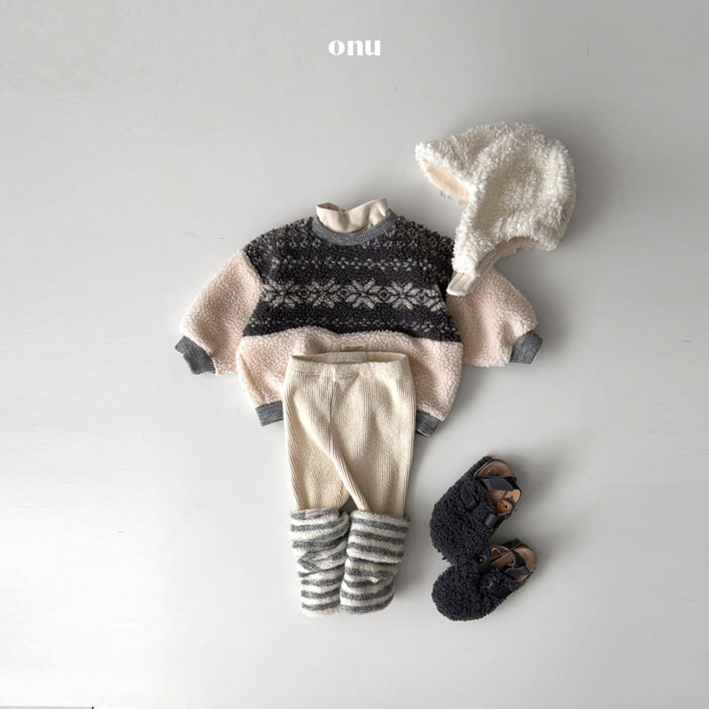 Onu - Korean Children Fashion - #kidsstore - Striped Warmers - 8