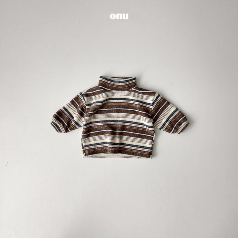 Onu - Korean Children Fashion - #kidsshorts - Multiple Turtleneck Long Tee - 4