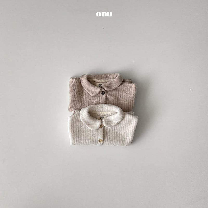Onu - Korean Children Fashion - #kidzfashiontrend - Knit Collar Cardigan - 6