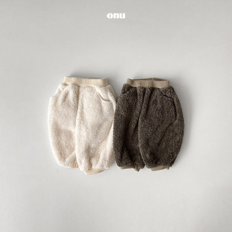 Onu - Korean Children Fashion - #kidzfashiontrend - Poodle Jogger Pants