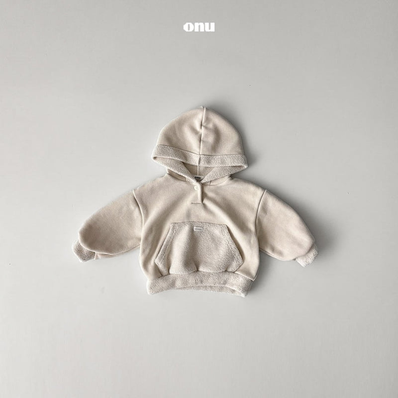 Onu - Korean Children Fashion - #Kfashion4kids - Brushed Hoodie - 4