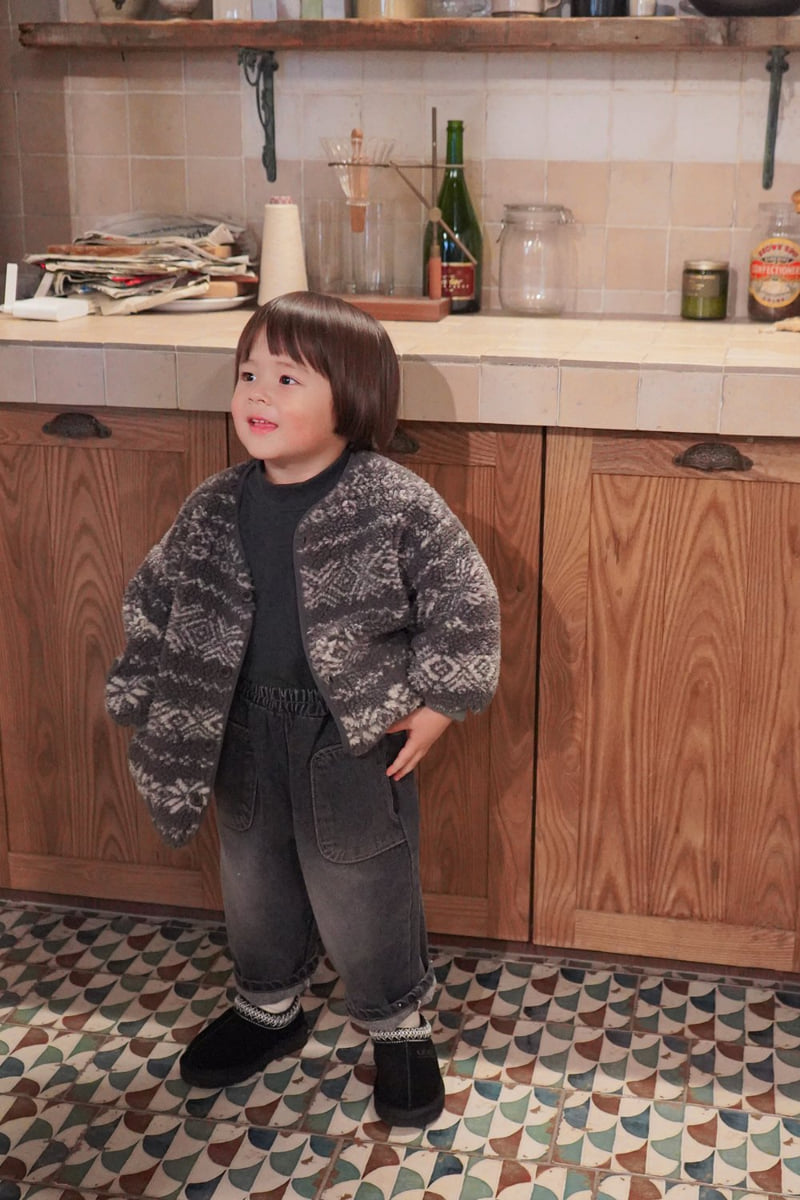 Onu - Korean Children Fashion - #littlefashionista - Nordic Fleece Jacket - 10