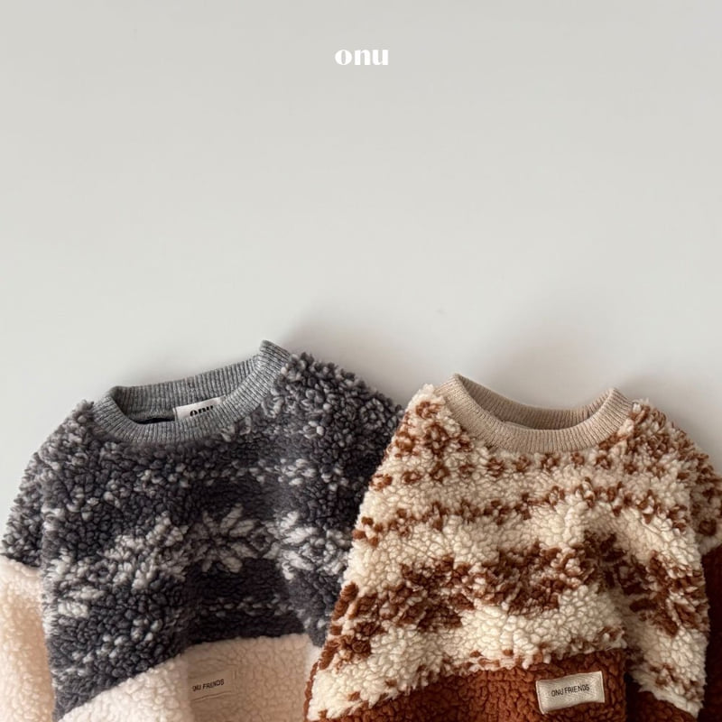 Onu - Korean Children Fashion - #littlefashionista - Fleece Sweatshirt - 5