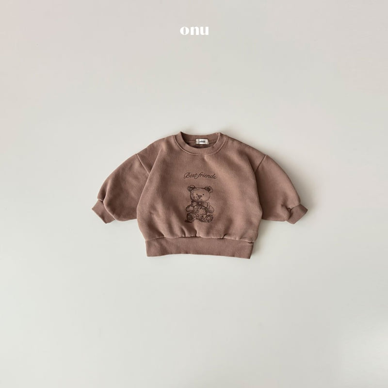 Onu - Korean Children Fashion - #Kfashion4kids - Twin Bear Sweatshirt - 4