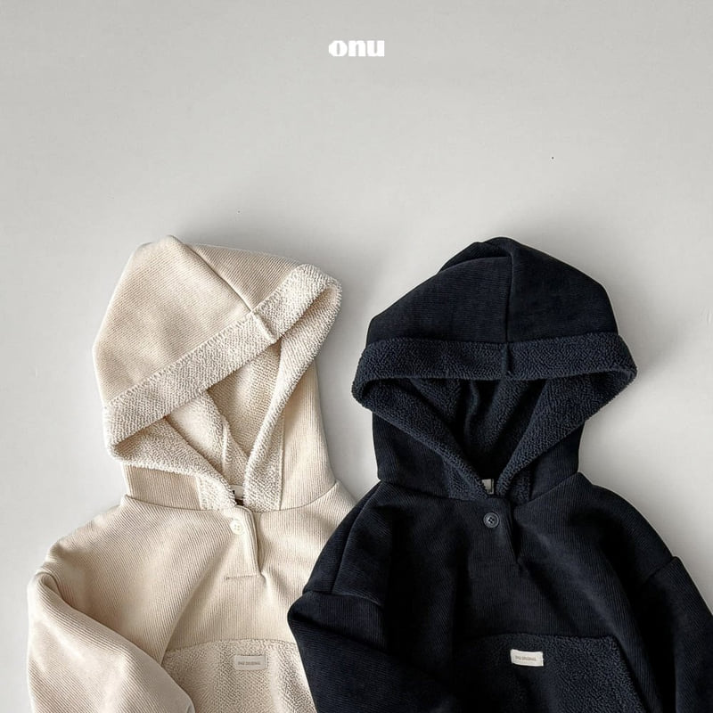 Onu - Korean Children Fashion - #magicofchildhood - Brushed Hoodie - 5