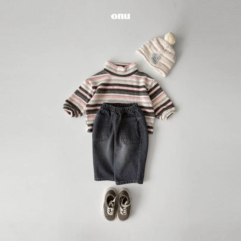 Onu - Korean Children Fashion - #magicofchildhood - Multiple Turtleneck Long Tee - 8
