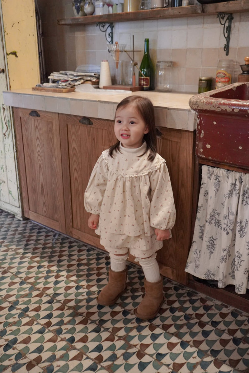 Onu - Korean Children Fashion - #minifashionista - Lace Blouse - 9