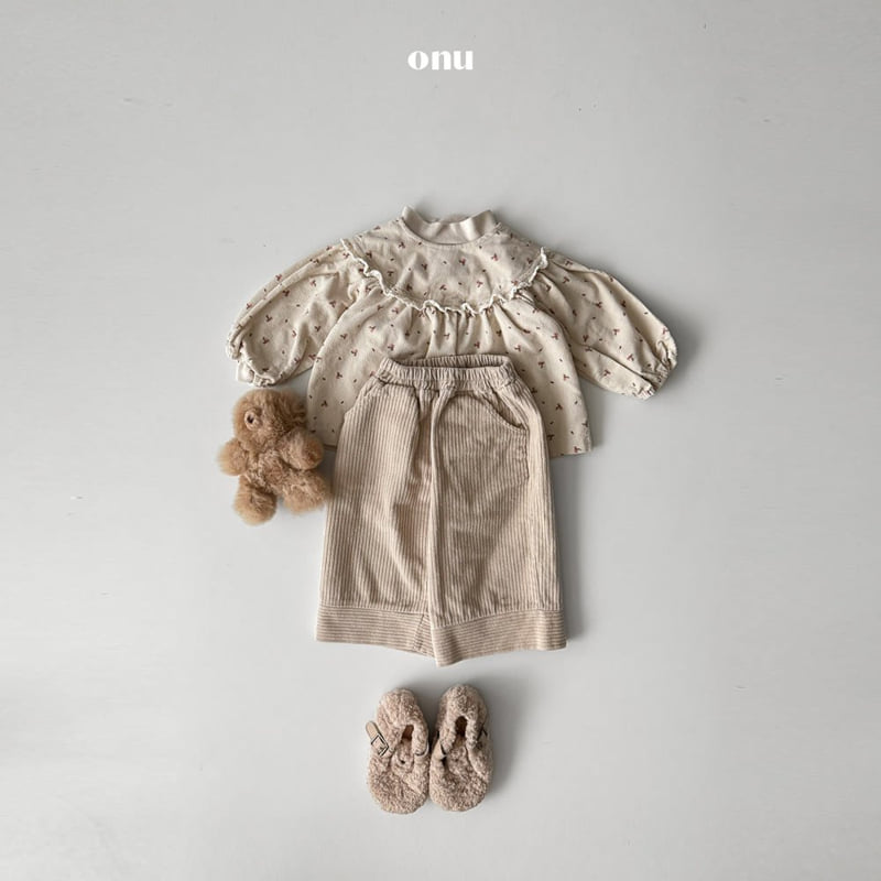 Onu - Korean Children Fashion - #minifashionista - Corduroy Line Pants - 8