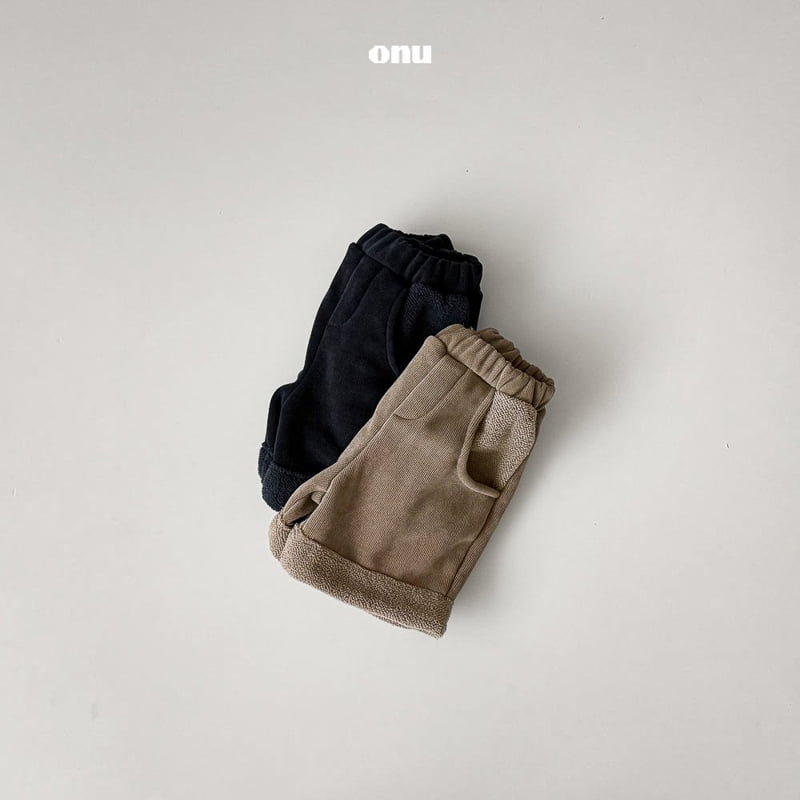 Onu - Korean Children Fashion - #minifashionista - Brushed Pants - 7