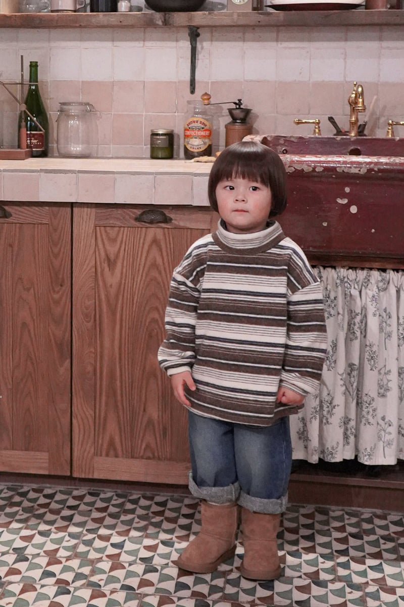 Onu - Korean Children Fashion - #minifashionista - Multiple Turtleneck Long Tee - 9