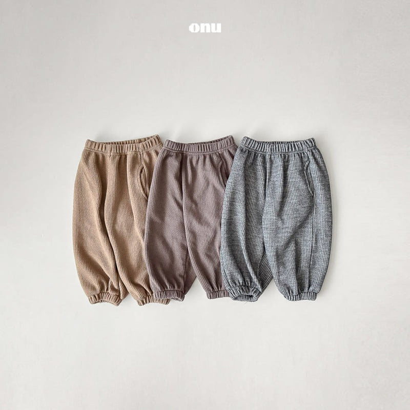 Onu - Korean Children Fashion - #prettylittlegirls - Loose Fit Jogger Pants