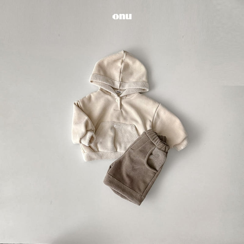 Onu - Korean Children Fashion - #prettylittlegirls - Brushed Hoodie - 7