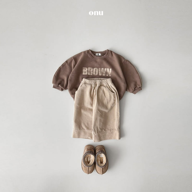 Onu - Korean Children Fashion - #stylishchildhood - Corduroy Line Pants - 12