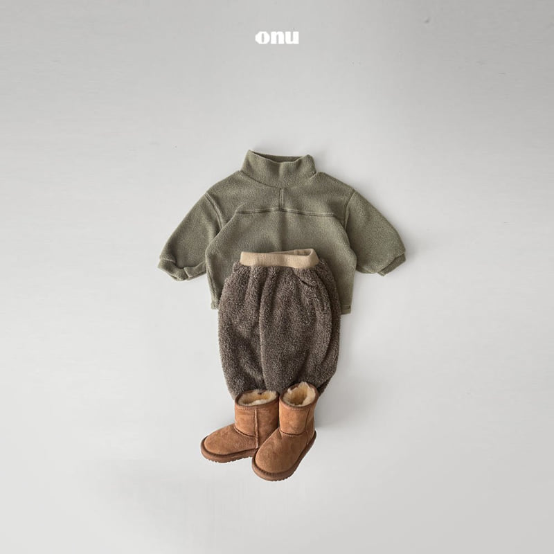 Onu - Korean Children Fashion - #todddlerfashion - Poodle Jogger Pants - 7