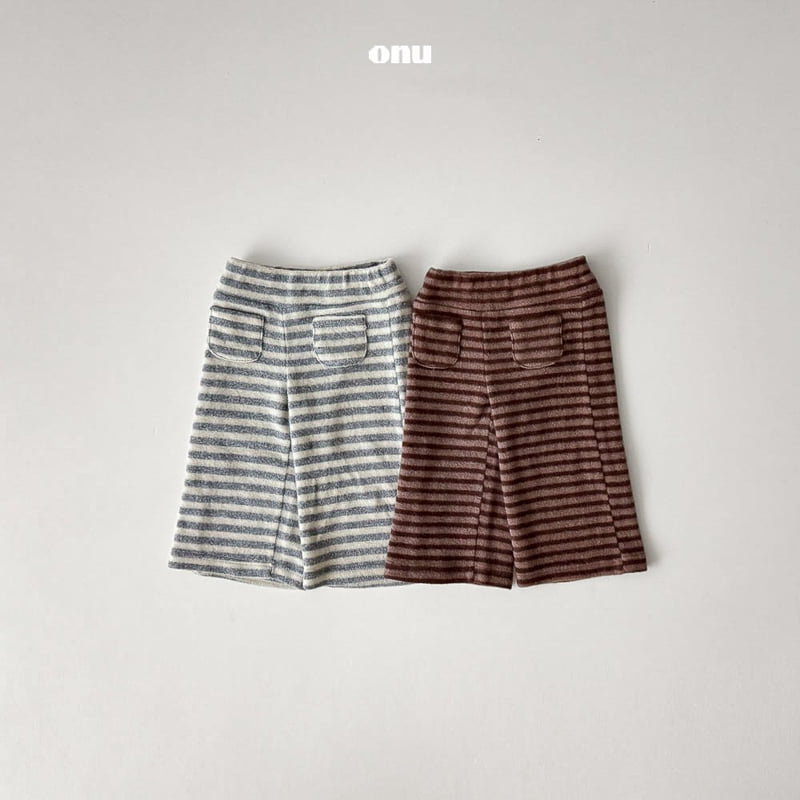 Onu - Korean Children Fashion - #toddlerclothing - Mini Pocket Pants
