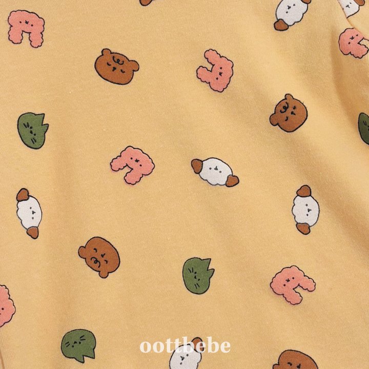 Oott Bebe - Korean Baby Fashion - #babyboutique - Yumyum Friends Jumpsuit - 10