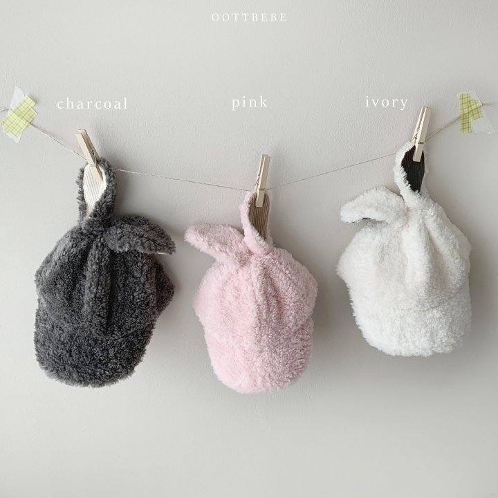 Oott Bebe - Korean Baby Fashion - #babyboutique - Bunny Cap - 9