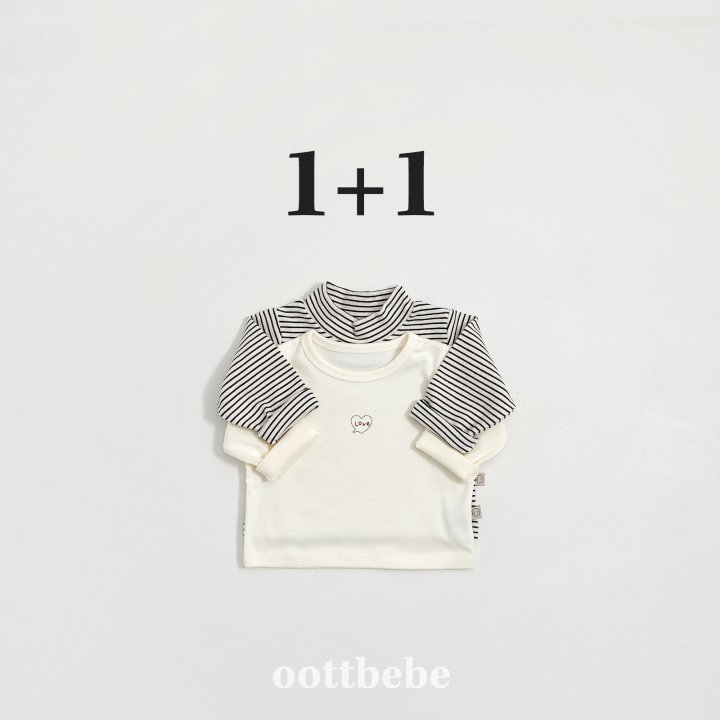 Oott Bebe - Korean Baby Fashion - #babyboutique - Winter Tee Set (Bebe) - 9