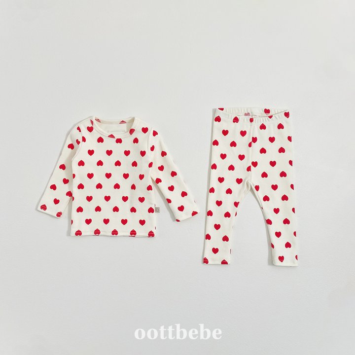 Oott Bebe - Korean Baby Fashion - #babyboutiqueclothing - Heart Easywear - 9