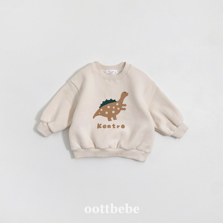 Oott Bebe - Korean Baby Fashion - #babyboutiqueclothing - Dino Sweatshirt - 8