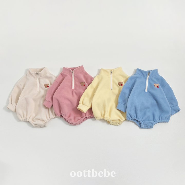 Oott Bebe - Korean Baby Fashion - #babyboutiqueclothing - Puppy Anorak Suit - 6