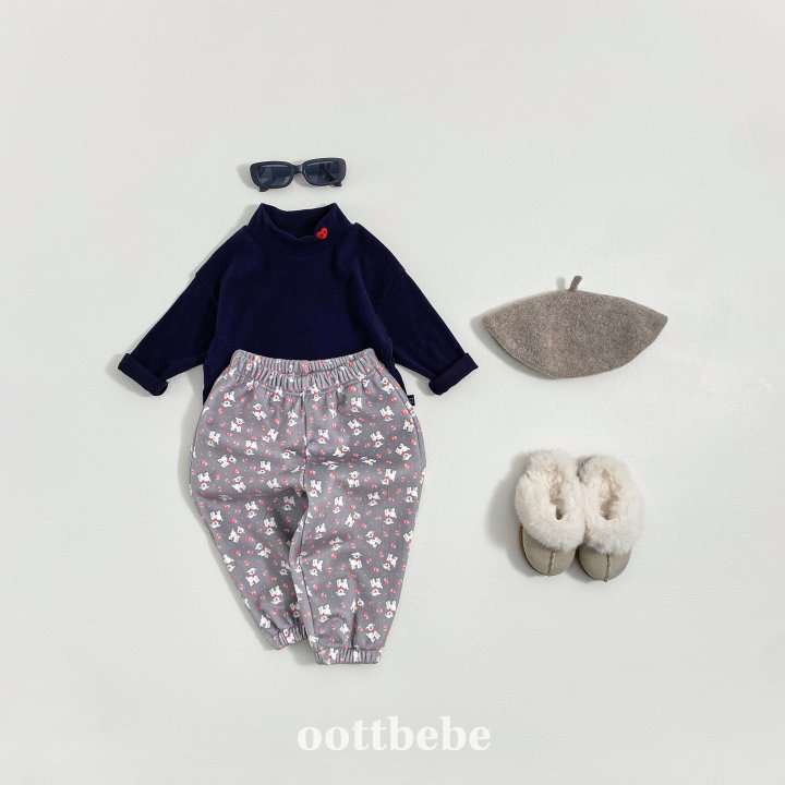 Oott Bebe - Korean Baby Fashion - #babyboutiqueclothing - Animal Forest Pants - 5
