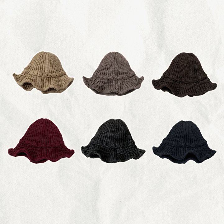 Oott Bebe - Korean Baby Fashion - #babyboutiqueclothing - Knit Bucket Hat