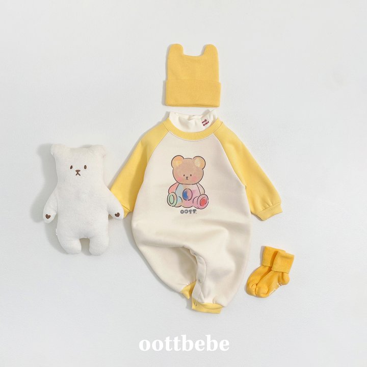 Oott Bebe - Korean Baby Fashion - #babyboutiqueclothing - Fake Turtleneck - 9