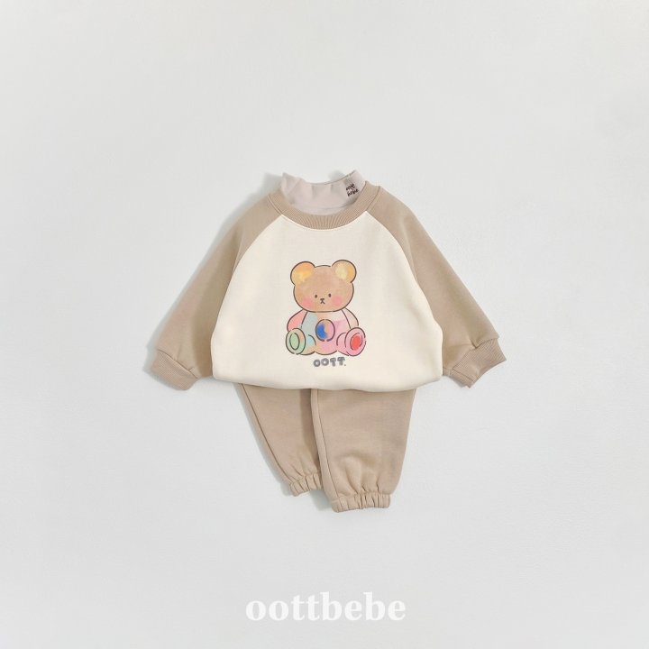 Oott Bebe - Korean Baby Fashion - #babyclothing - Painting Otti Set - 9