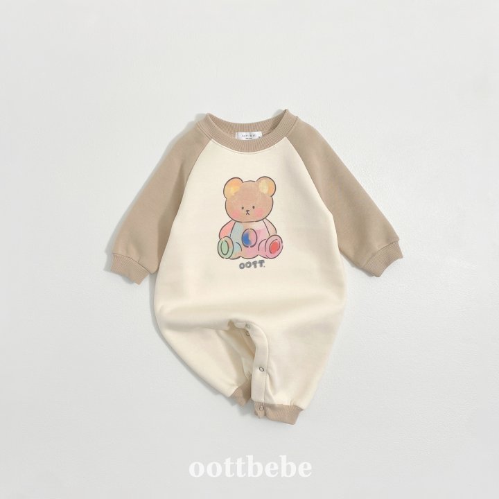 Oott Bebe - Korean Baby Fashion - #babyclothing - Painting Otti Jumpsuit - 8