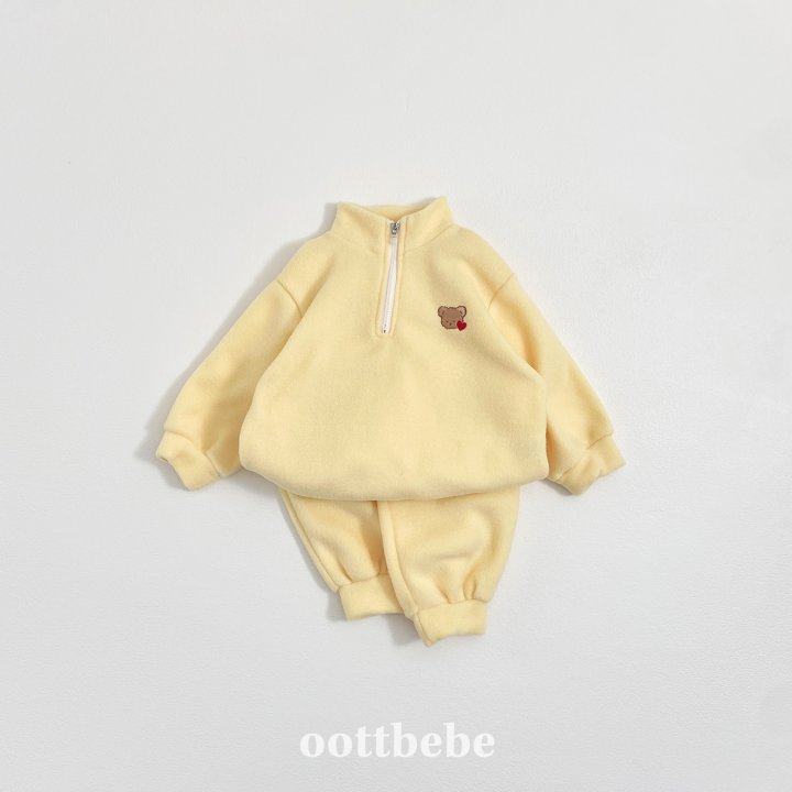 Oott Bebe - Korean Baby Fashion - #babyboutiqueclothing - Puppy Anorak Set - 4