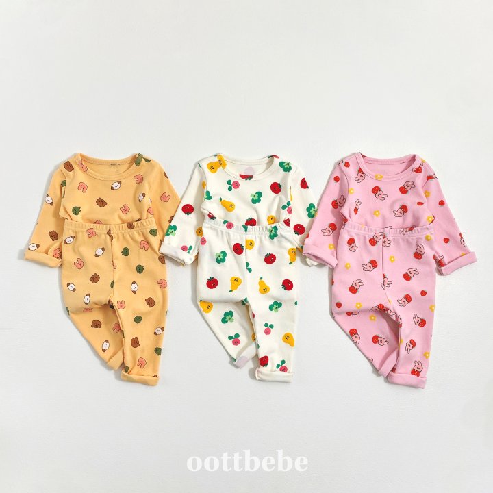 Oott Bebe - Korean Baby Fashion - #babyclothing - Yumyum Friends Easywear