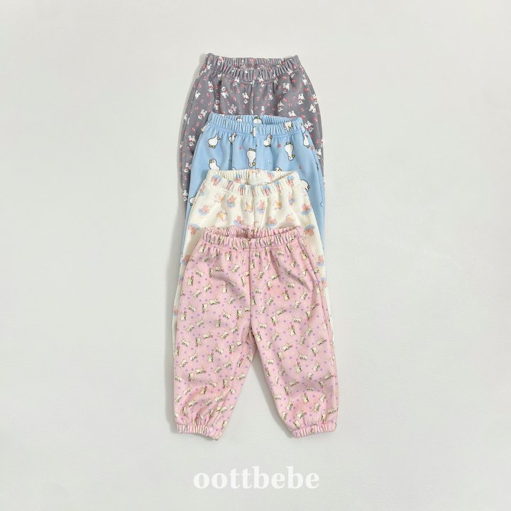 Oott Bebe - Korean Baby Fashion - #babyclothing - Animal Forest Pants - 6