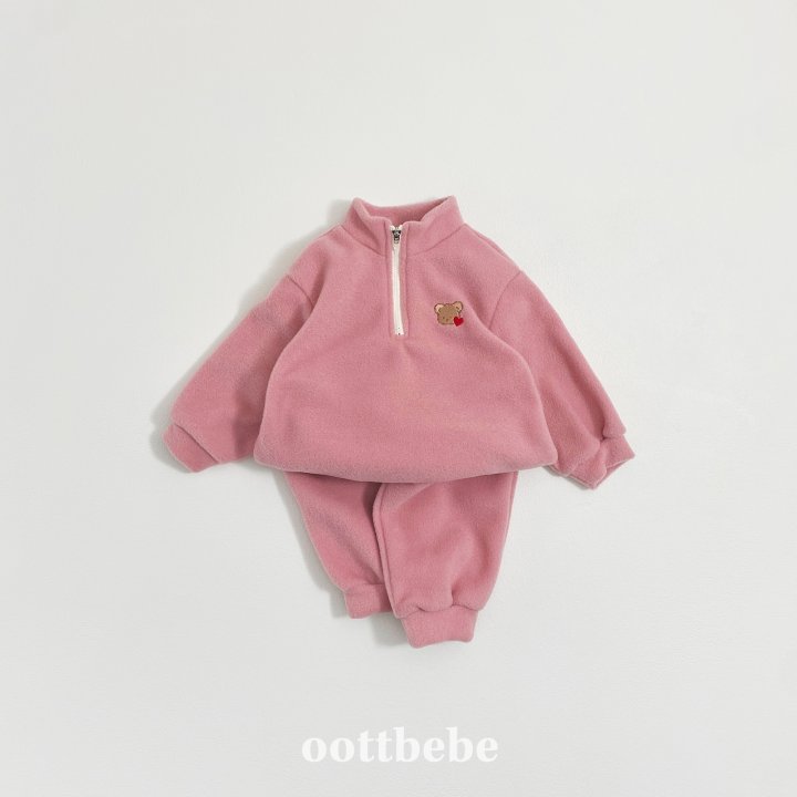 Oott Bebe - Korean Baby Fashion - #babyfashion - Puppy Anorak Set - 5