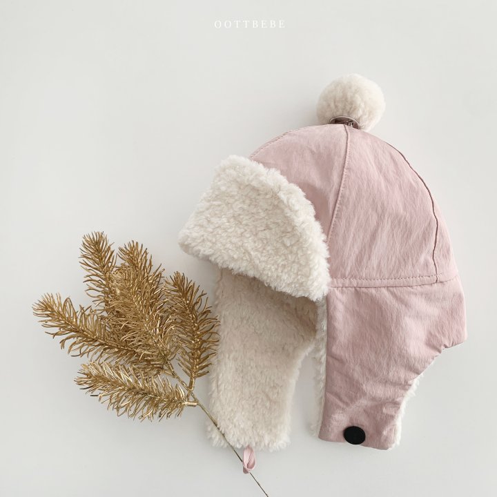 Oott Bebe - Korean Baby Fashion - #babyfashion - Fleece Winter Hat - 3